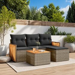 5-Piece Garden Sofa Set: Compact and Stylish