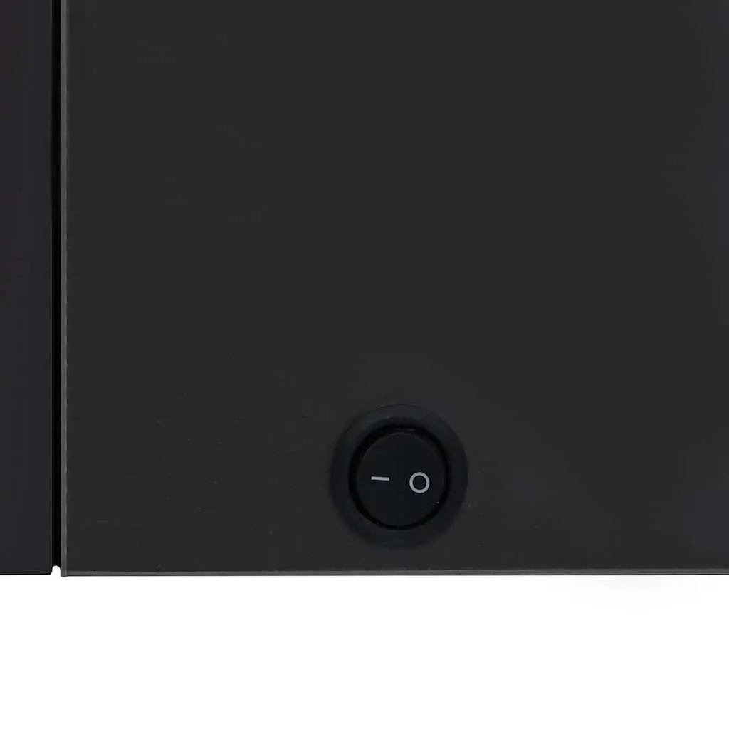 Bathroom Vanity Mirror Cabinet Anthracite 50x13x70cm LED Light Storage