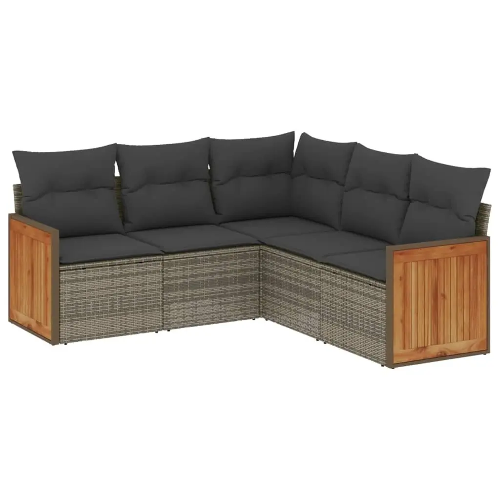 5-Piece Modular Outdoor Sofa Set for Relaxation