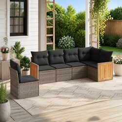 6-Piece Garden Sofa Set