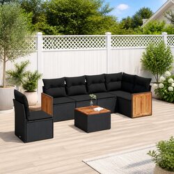 7 Piece Garden Sofa Set – Simple and Stylish