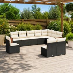 10-Piece Garden Sofa Set: Durable and Stylish Outdoor Furniture