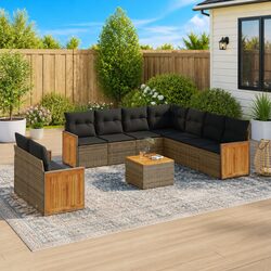 10-Piece Outdoor Sofa Set