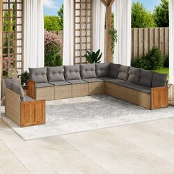 11-Piece Sofa Set for Outdoor Fun