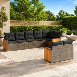 8-Piece Garden Sofa Set