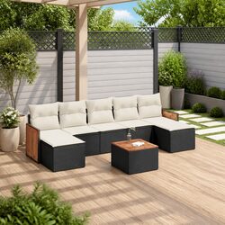 8 Piece Garden Sofa Set: Efficient and Stylish
