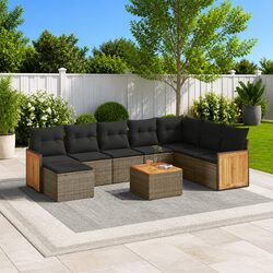 9 Piece Outdoor Sofa Set