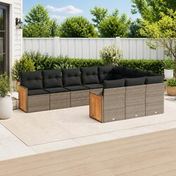 10 Piece Garden Sofa Set for Outdoor Relaxation