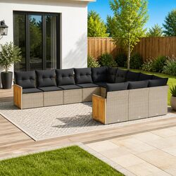 11-Piece Outdoor Garden Sofa Set - Durable and Stylish