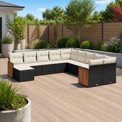 11 Piece Garden Sofa Set