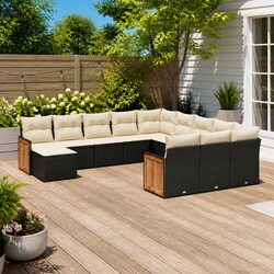 Compact and Stylish 12 Piece Outdoor Sofa Set