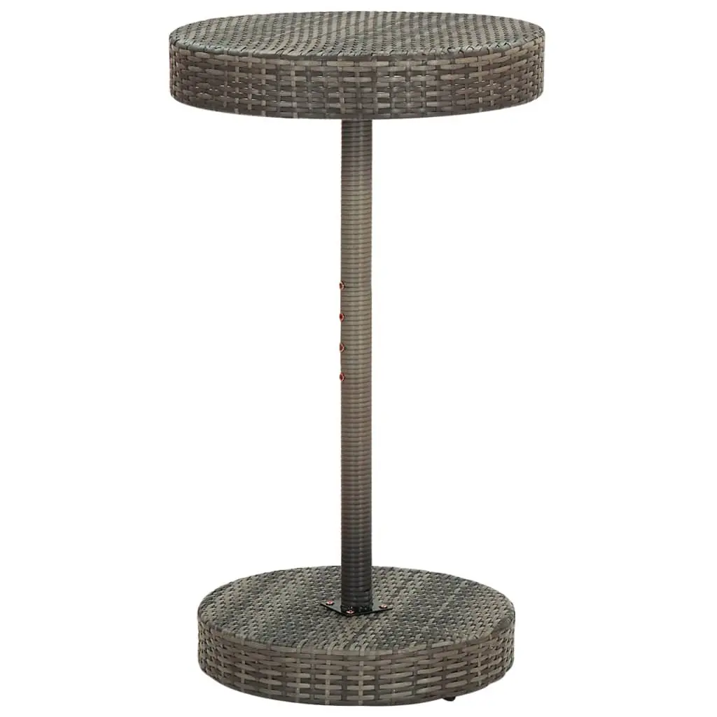 Grey Garden Bar Set with Cushions