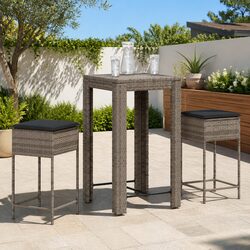 Compact 3-Piece Garden Bar Set for Outdoor Enjoyment