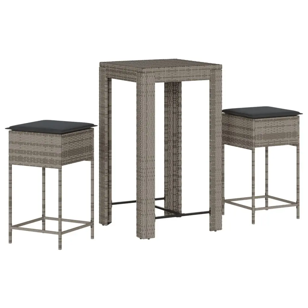3-Piece Garden Bar Set for Outdoor Enjoyment