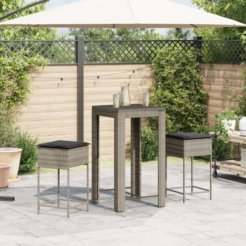 3-Piece Garden Bar Set for Outdoor Enjoyment