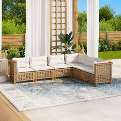 Stylish 6-Piece Garden Sofa Set for Outdoor Spaces