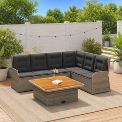 5 Piece Garden Lounge Set for Outdoor Enjoyment