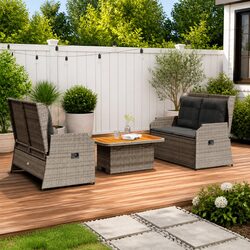 3-Piece Outdoor Lounge Set