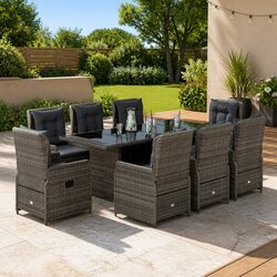 9 Piece Garden Dining Set