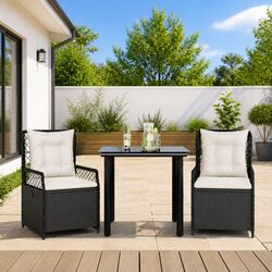 3 Piece Dining Set for Outdoor Spaces