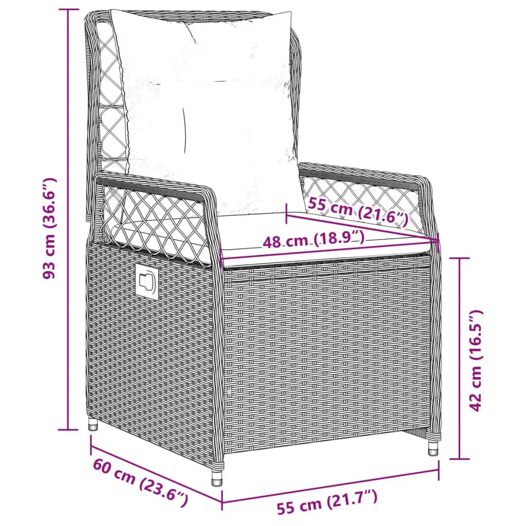 Garden Dining Set for Outdoors