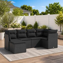 6-Piece Garden Sofa Set