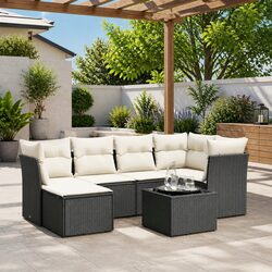 7 Piece Garden Sofa Set with Durable Construction