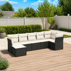 7 Piece Garden Sofa Set