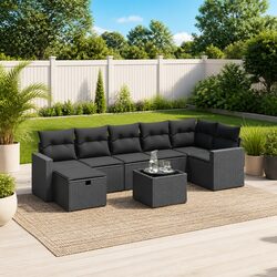 8 Piece Outdoor Sofa Set