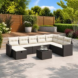 9 Piece Outdoor Sofa Set