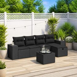 6-Piece Garden Sofa Set