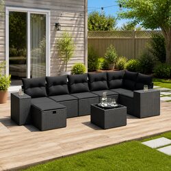 8 Piece Garden Sofa Set