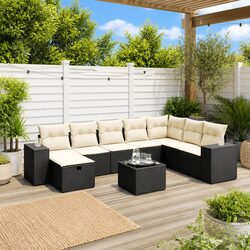 Your Perfect Outdoor Companion: 9-Piece Garden Sofa Set
