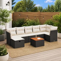 Concise 8 Piece Outdoor Sofa Set - Smart Design