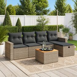 6 Piece Outdoor Sofa Set