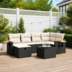 Compact 7 Piece Outdoor Sofa Set for Easy Living