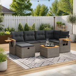 7 Piece Garden Sofa Set — Quality Outdoor Furniture