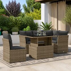 Stylish Grey Garden Sofa Set for Your Outdoor Area