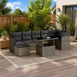 8-Piece Outdoor Sofa Set
