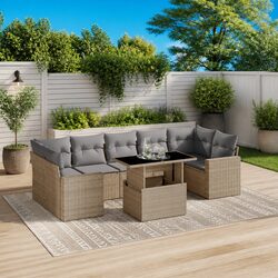 8-Piece Garden Sofa Set