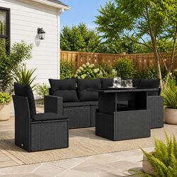 6-Piece Outdoor Sofa Set: Elegant and Functional Design