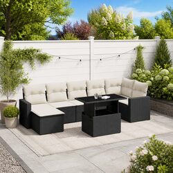 8 Piece Outdoor Garden Sofa Set: Comfort Meets Style