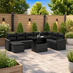 9-Piece Garden Sofa Set