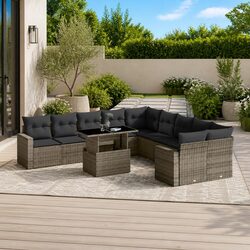 11 Piece Garden Sofa Set for Outdoor Living
