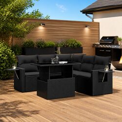 6 Piece Garden Sofa Set