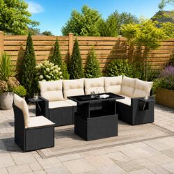 7 Piece Garden Sofa Set