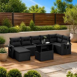 8 Piece Garden Sofa Set – Stylish and Functional