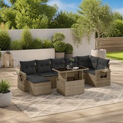8-Piece Garden Sofa Set