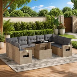 10-Piece Garden Sofa Set: A Must-Have for Outdoors