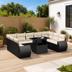 10 Piece Outdoor Sofa Set